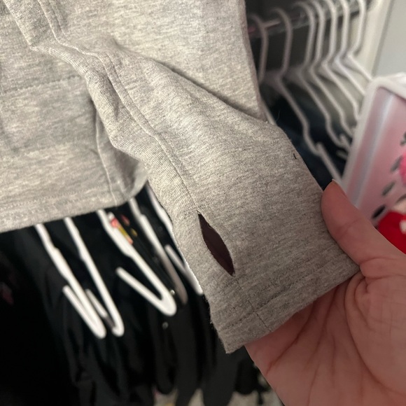 ZYIA Gray Hoodie - Picture 3 of 5